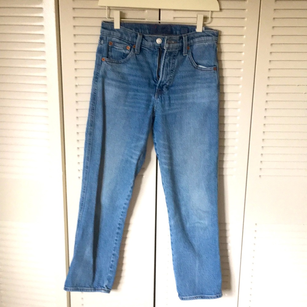 Lucky brand cropped jeans